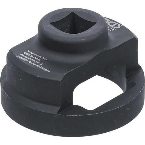 Bgs Llave de Eje Perfil Cuadrado Hueco Metal 66 mm