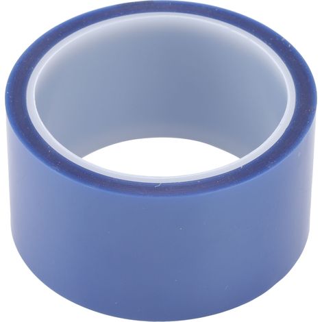 Ruban adhésif haute température 220°C, double face, 2 rouleaux 50mm x 33m, pour isolation thermique et électronique, bleu (1/5)