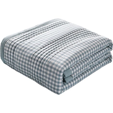 Couvre-lits légers pour lit Queen, couverture d'été douce en microfibre légère, couvre-lit à motif floral moderne pour toutes les saisons 150x200 (1/5)