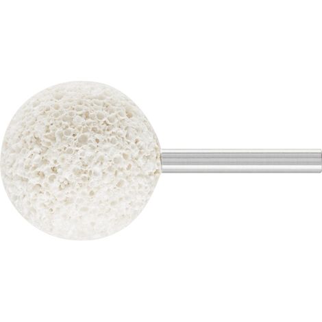 PFERD RUBBER Schleifstift Kugel Ø 40x40mm Schaft-Ø 6 mm AH2 für Gummi (1/5)