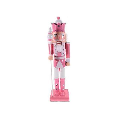 Figurine de Casse-Noisette Soldat de Noël, marionnette en bois pour table (comme illustré 1) (1/2)