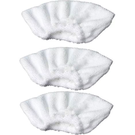 1 couvercle en 3 parties, pour nettoyeurs vapeur Karcher SC2 SC3 SC4 SC5, avec 3 embouts de nettoyage en chiffon, pour salon cuisine salle de bain (1/5)