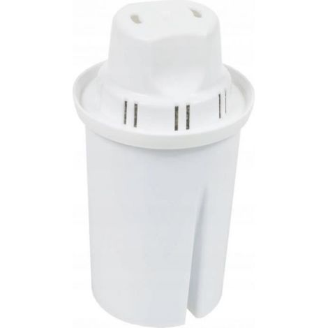 Bouteille Filtrante - Capacité 0,6 L - Filtre Intégré - Pour Adulte - Blanc - Plastique Sans BPA - 1 Pièce
