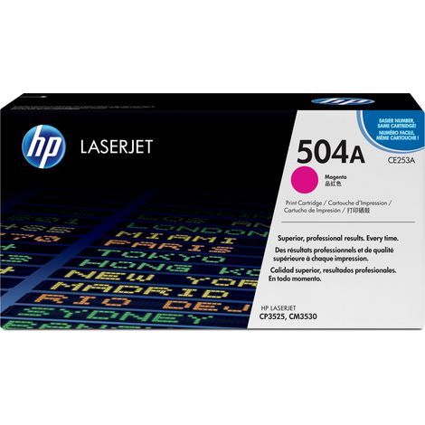 Cartucho de tóner original LaserJet 504A magenta