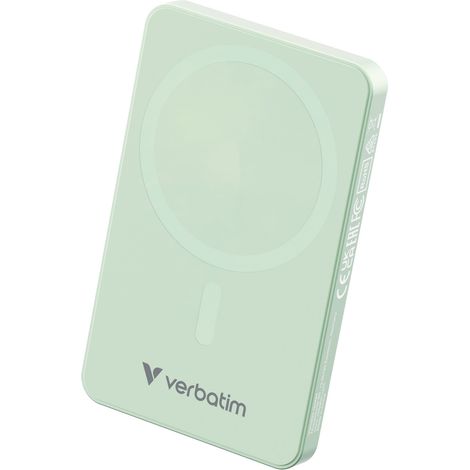 Verbatim Charge 'n' Go Essentials 5000 mAh Carica wireless Verde (1/4)