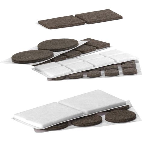 Protección mueble monroe D100X100 marrón fieltro 10.3 cm