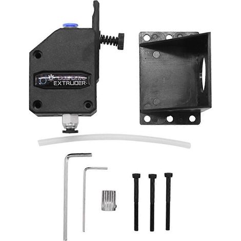 Extrudeuse à double entraînement pour Ender 3S, portée longue/courte, tête d'extrusion universelle pour filament de 1,75 mm, joint vertical en métal (1/5)