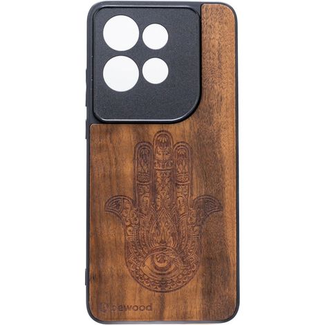 Custodia in legno Bewood per Motorola Edge 50 Neo HAMSA IMBUIA (1/2)