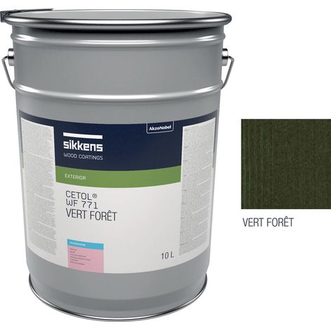 Protector de madera SIKKENS WF771 - 10 litros Verde Bosque