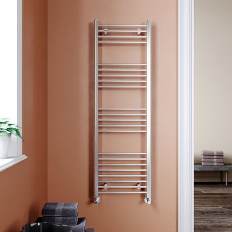 ELEGANT 1600 x 500 mm Straight Towel Rail Radiator Bathroom Heated Towel Radiator (1/5)