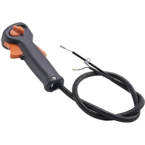 Griff für Gashebel mit integriertem Schalter (Art.-Nr. 4128-790-1301) – Kompatibel mit Stihl-Gestrüppschneidern und Heckenscheren FS120, FS200, FS250 – Einwandfreier Zustand
