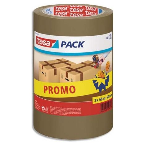 tesa 57529-00000-04 Ruban adhésif tesapack® 4280 chamois (L x l) 66 m x 50 mm 1 pc(s) (1/3)