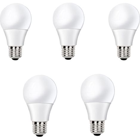 LED E27 led ampoule lumière en aluminium recouvert de plastique pied puissance 12W ,Non-Dimmable(5pcs) (1/4)