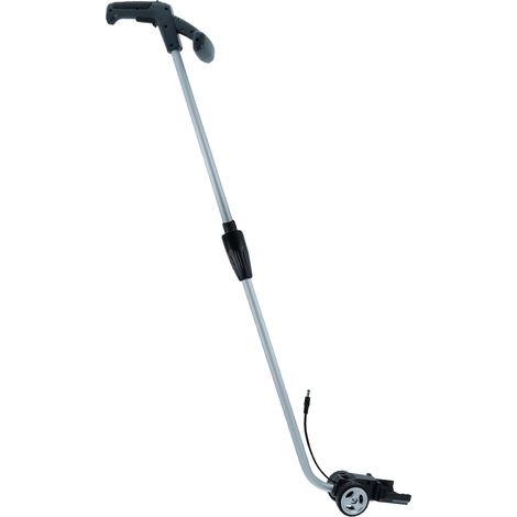 Accessoire pour débroussailleuse – Bâton télescopique avec roulettes – Hauteur réglable 93-110 cm – Interrupteur sur poignée – Florabest