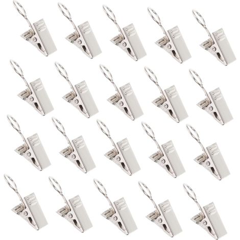 pices Pinces Rideaux avec Anneaux Mtal Clips Rideaux (1/5)