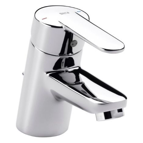 Grifo monomando de lavabo ROCA Victoria desagüe automático