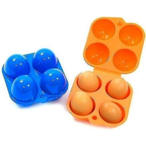 Portable Plastic Egg Container for Outdoor Kitchen Use (1/4)