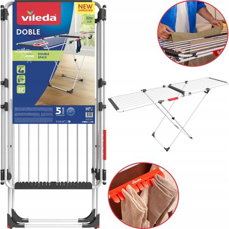 Secador de pelo Vileda Doble (1/5)