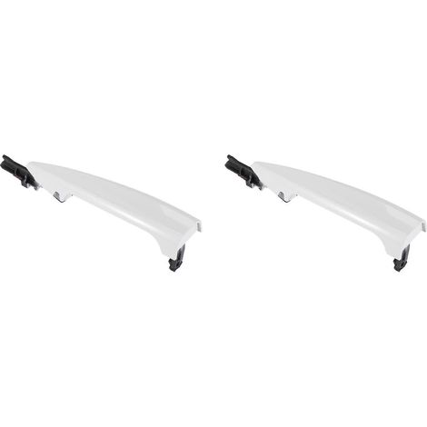 Compatible avec deux poignées de porte d'entrée confort extérieures avant droite pour X5, F15, X6, F16, F45 et F46 (51217433844) (1/5)