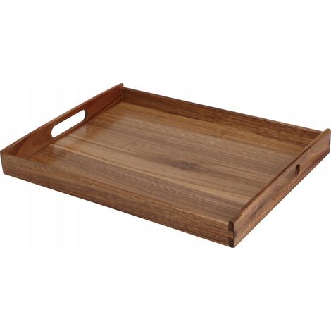 Bandeja orion SILO madera de acacia 40 x 30 x 4,5 cm