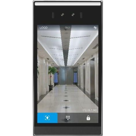 Fanvil Interphone vidéo IP aluminium écran tactile 8 pouces