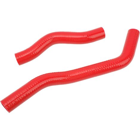 Tuyau de liquide de refroidissement Silicone Résistant à la Chaleur Haute Résistance Joint Étanche Kit Durite Radiateur pour Civic DX LX Moteur D17 1.7L Rouge (1/5)
