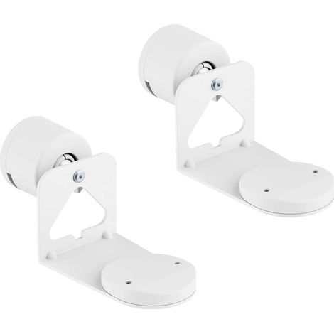 Supporto a parete per altoparlanti sonos era 100 & era 300 carico: 5 kg, contenuto: 2 pezzi, inclinabile e ruotabile, nero (1/4)
