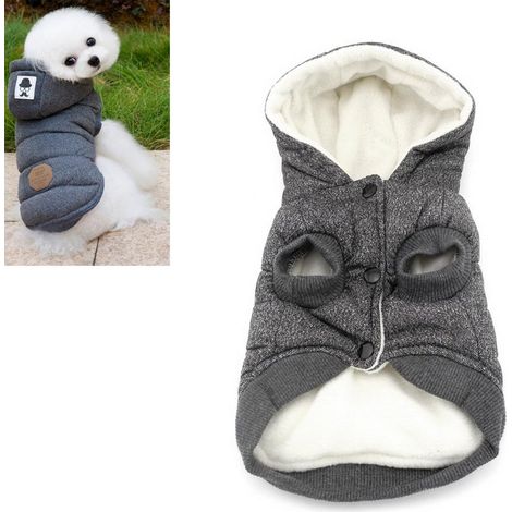 Sweater Chien - Pull À Capuche En Coton Pour Chiens Et Chats - Taille S - Vêtement Hivernal Pour Animaux De Compagnie
