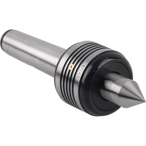 MT4A Live Center Taper Carbon Steel High Accuracy 0.015" Triple Ball Bearing for Small Lathes 60° (1/5)