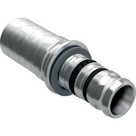 Geberit Mapress Acier inoxydable Mepla Raccord vers Geberit Mapress, avec extrémité à emboîter, NPW, DN 25, 604.510.00.5