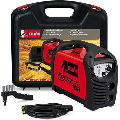 Saldatrice inverter Telwin Force 145 con valigetta 815856 (1/5)
