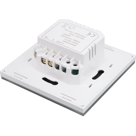Interrupteur variateur intelligent WiFi, gradation tactile Bluetooth, commande vocale et application, compatible 100-240V AC (1/5)
