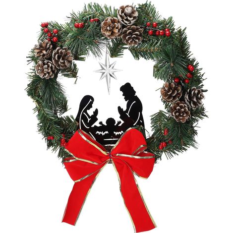 Weihnachtsdekorationen aus Rattan, Beeren für Kränze und Weihnachtsbäume, festliche Accessoires (1/5)
