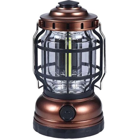 Lanterne de camping rechargeable - Lanternes LED à luminosité réglable -