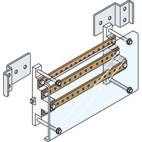 Kit barre horizontale Abb AD1034 600x200mm 250A AD1034