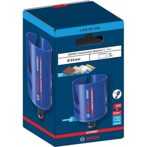Bosch EXPERT Lochsäge Construction Material Power Change Plus, 64 x 60 mm (1/5)