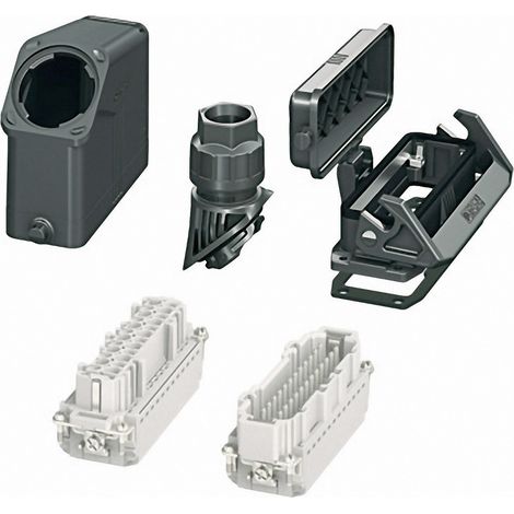 Phoenix Contact HC-EVO-B24PT-BWSC-HH-M32-PLRBK Steckverbinder-Set mit Push-In Anschluss Inhalt: 1 St