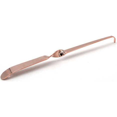 Trempe pour Mèche en Acier Inoxydable Polie - Kit Décoration Candle Wick Dipper 20cm Doré Noir Rose (1 Pièce) (1/5)