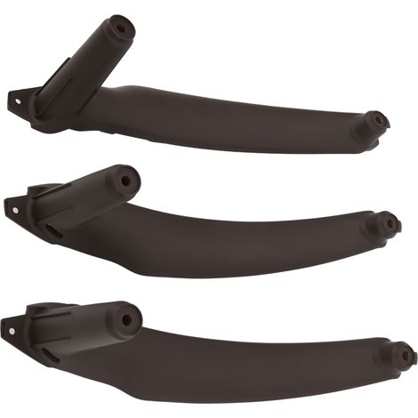 3 x poignées de portière intérieure avant/arrière pour X5 X6 2007‑2013, accoudoir de remplacement en plastique (1/5)