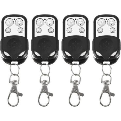 – Telecomando universale a 4 canali da 433 MHz – Clonazione di fino a 4 segnali – Compatibile con porte da garage e allarmi – Abbinamento semplice -Crezuo