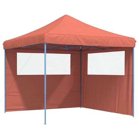 Tente de fête Terre cuite 292 x 292 x 315 cm Tissu Oxford (1/5)
