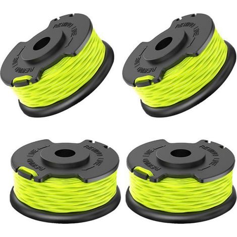 Ryobi RAC143 Bobine de débroussailleuse 36V, compatible RLT36B33 & RY36LT33A-0, 4 bobines (1/5)