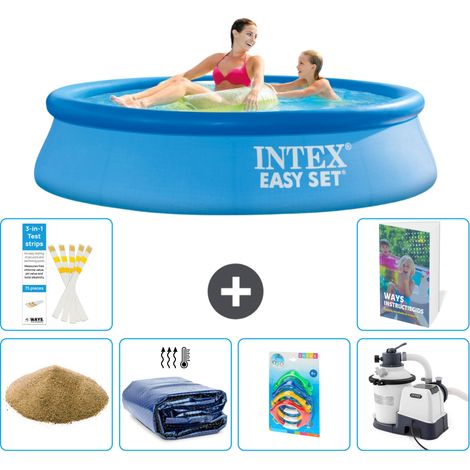 Intex Piscina Easy Set Rotonda - 244x61 cm - 7-pezzi  S36