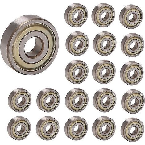 20x 6200Z 10mm x 30mm x 9mm doppelt abgedichtetes Kugellager (1/5)