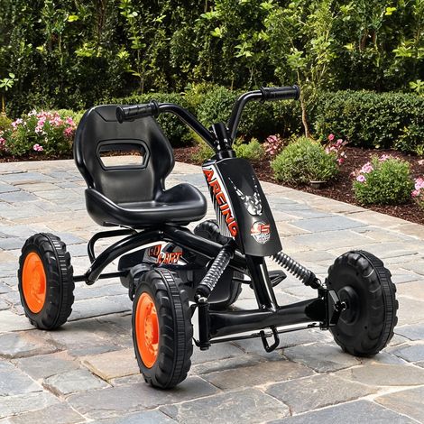 Voiture électrique pour enfant noir en acier 84 x 54 x 56 cm (1/5)