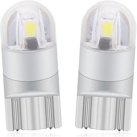 Ampoule T10 W5W LED 12V 6000K – 150 lumens – Angle d'émission 280° – Feux de gabarit et veilleuses – Durée de vie 30 000 heures (1/5)