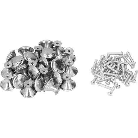 Tiradores redondos de cocina Toivize, 40 unidades, fabricados en aleación de zinc duradera, estilo rústico y moderno, para puertas y armarios de muebles. (1/5)