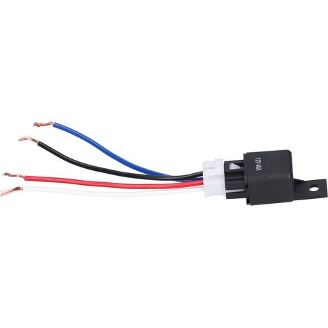 Relais étanche 12V 40A 4 broches avec faisceau de câblage pour voiture (1/5)