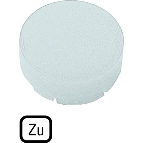Verrine pour boutons-poussoirs saillante blanche ZU EATON M22-XDLH-W-D2