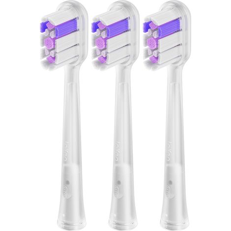 Laifen 30102-000061 testina per spazzolino 3 pz Rosa, Viola, Bianco